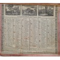 1818 - Calendrier Almanach