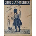 1905 - Calendrier Publicitaire Chocolat Menier