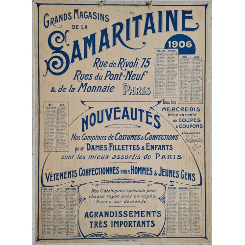 1906 - La Samaritaine - Paris