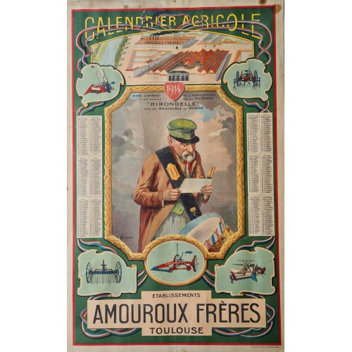 1914 - Etablissements Amouroux Frères - Toulouse