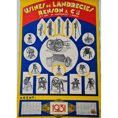 1931 - Usines de Landrecies - Renson et Compagnie