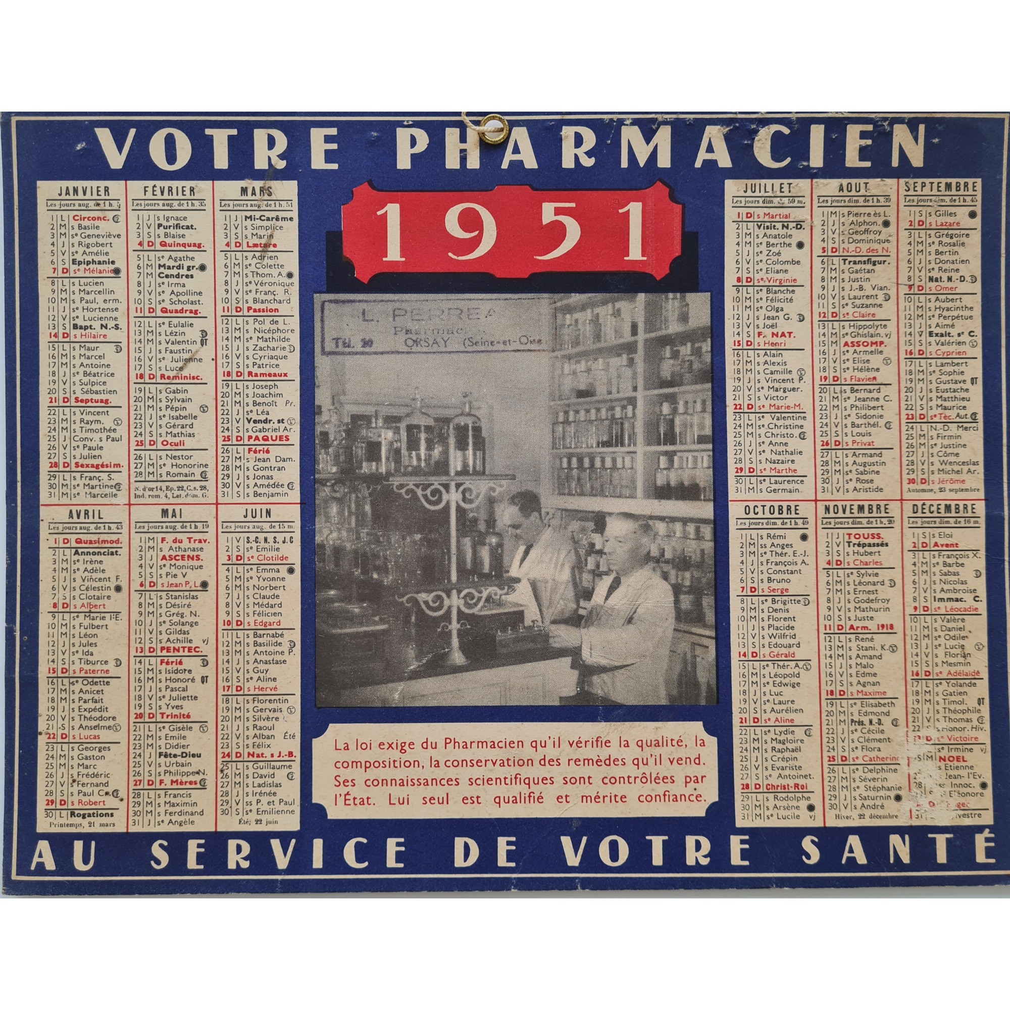 1951 - Votre Pharmacien