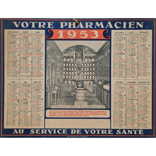 1953 - Votre Pharmacien