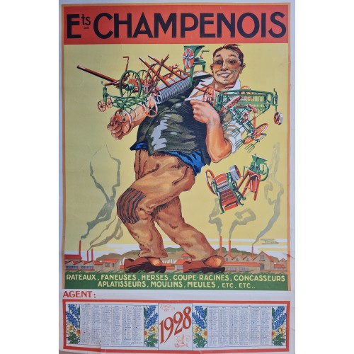 1928 - Etablissements Champenois