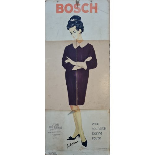1953 - Calendrier Publicitaire Bosch