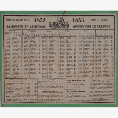 1853-Almanach du commerce