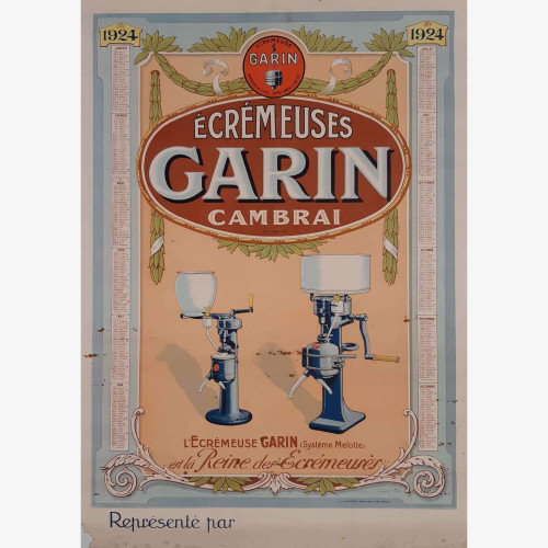 1924 Ecremeuses Garin